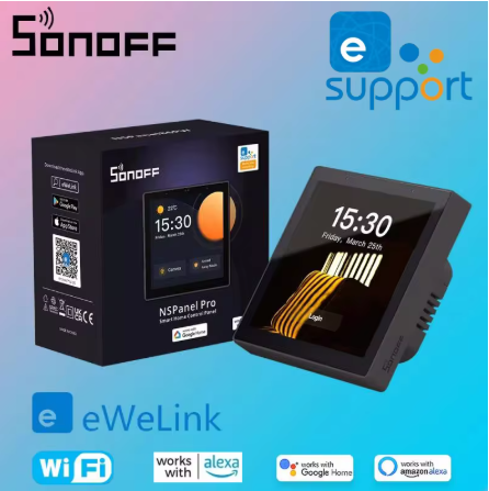 SONOFF NSPanel 86P Smart Scene Wall Switch EU/US WiFi Smart Display All-in-One Control Work For Alexa Google Home Huawei Hilink