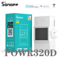 Wifi Smart Switch Sonoff R316D/POWR320D 16A/20A Intelligent Remote Current and Power Metering Switch Works Alexa Google Home